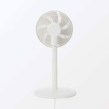 無印良品 MUJI おしゃれ♪ ３D首振り♪ DCリビング扇風機 リモコン付き Amazon | 無印良品 首振り範囲が調節できる DC扇風機 MJ